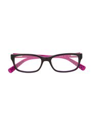 Nike Kids Brille mit eckigem Gestell - Schwarz