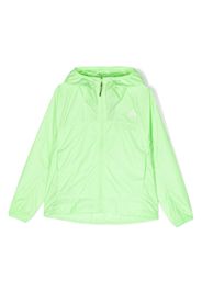 Nike Kids logo-embroidered windbreaker - Grün