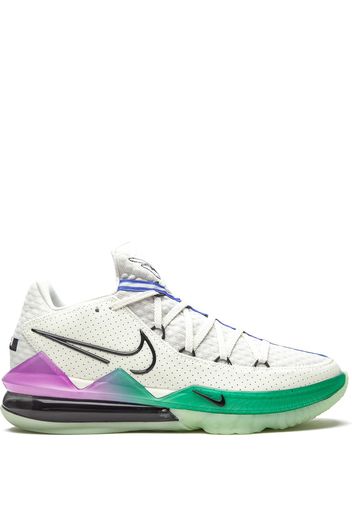 Nike LeBron 17 Glow-In-The-Dark Sneakers - Weiß