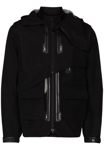 Nike Wendbare Kapuzenjacke - Schwarz