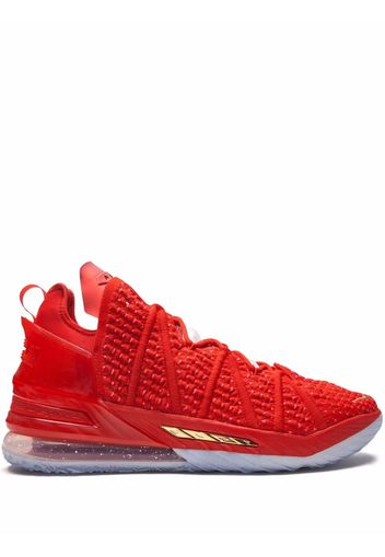 Nike Lebron 18 high-top sneakers - Rot