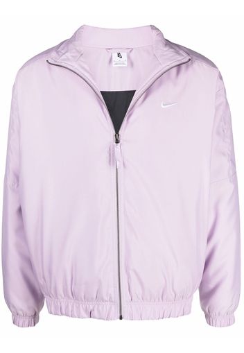 Nike Swoosh-print bomber jacket - Violett