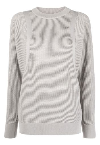 Nike Geripptes Sweatshirt - Grau