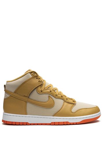 Nike Dunk High "Gold Canvas" sneakers