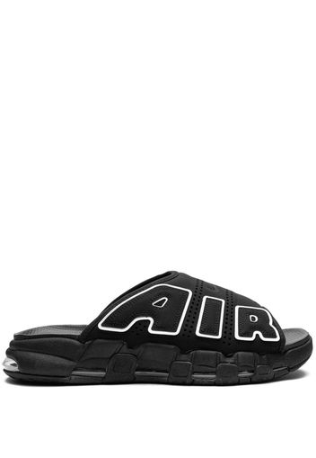 Nike Air More Uptempo OG "Black/White" slides - Schwarz