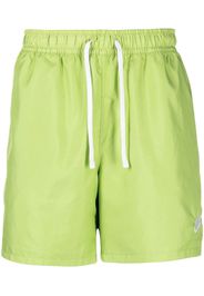 Nike logo drawstring shorts - Grün