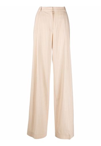 Nina Ricci Taillenhose mit weitem Bein - Nude