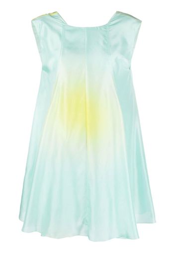 Nina Ricci gradient-effect sleeveless dress - Blau