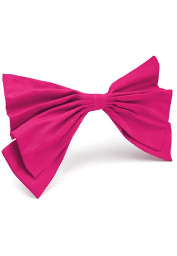 Nina Ricci pleated-bow taffeta hairclip - Rosa