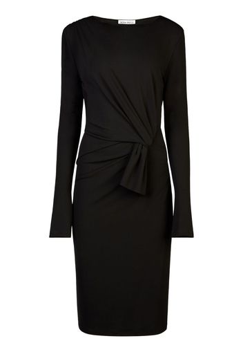 Nina Ricci bow-detailing long-sleeve dress - Schwarz