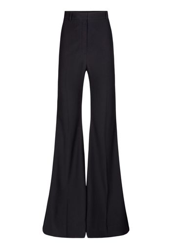 Nina Ricci high-waist flared trousers - Schwarz