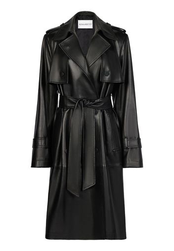 Nina Ricci Trenchcoat mit Gürtel - Schwarz