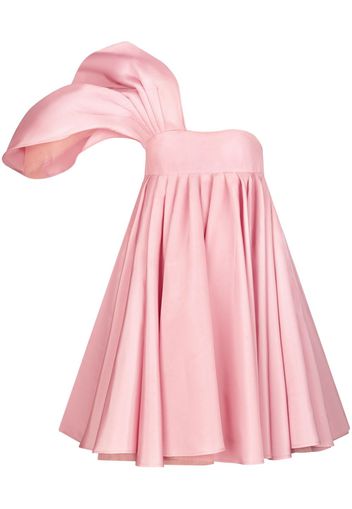 Nina Ricci Asymmetrisches Minikleid - Rosa