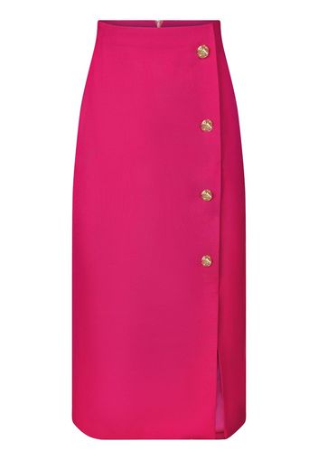 Nina Ricci high-waisted wool pencil skirt - Rosa