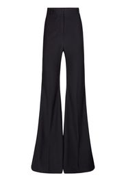 Nina Ricci high-waist flared trousers - Schwarz