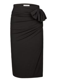 Nina Ricci bow-detailing pencil skirt - Schwarz