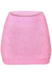 Nina Ricci Gestrickter Minirock - Rosa