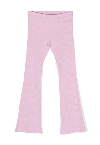 Nº21 Kids Jogginghose mit Logo-Stickerei - Rosa