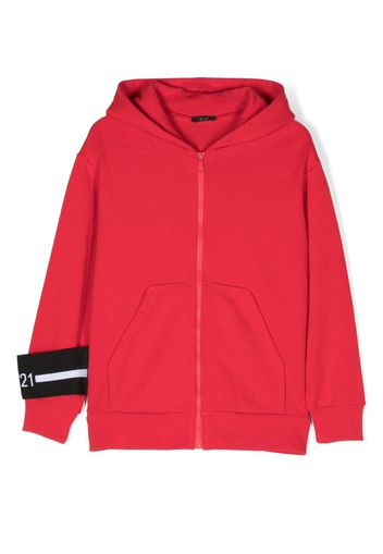 Nº21 Kids Jacke mit Reißverschluss - Rot