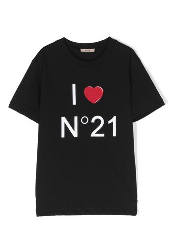 Nº21 Kids T-shirts - Schwarz