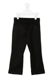 Nº21 Kids Hose mit Logo-Patch - Schwarz