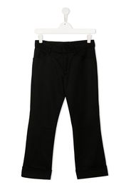 Nº21 Kids TEEN Hose mit Logo-Patch - Schwarz