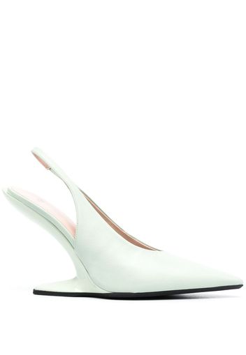 Nº21 slingback leather pumps - Grün