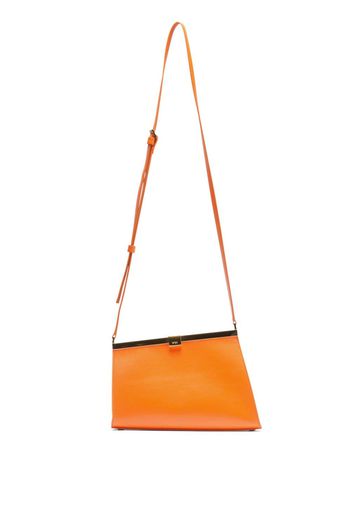 Nº21 small Jeanne leather shoulder bag - Orange