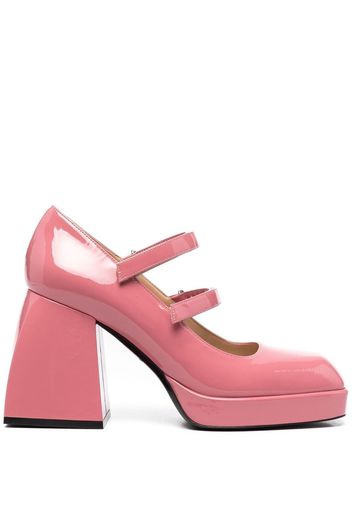 Nodaleto Pumps mit Riemen - Rosa