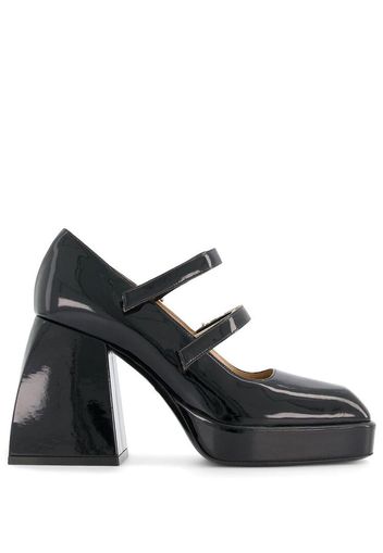 Nodaleto Bulla Babies Plateau-Pumps - Schwarz