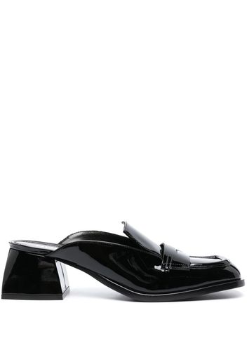 Nodaleto Cara square-toe 60mm mules - Schwarz