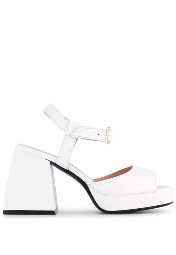 Nodaleto Bulla Ness 90 leather sandals - Weiß