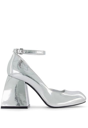 Nodaleto Bulla Pia Pumps 85mm - Silber