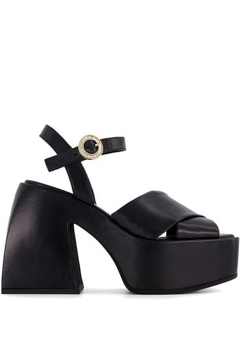 Nodaleto Bulla Joni platform sandals - Schwarz