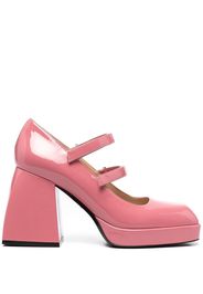 Nodaleto Pumps mit Riemen - Rosa