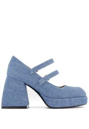 Nodaleto Bulla Babies Plateau-Pumps - Blau