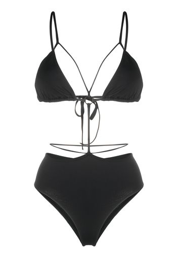 Noire Swimwear 'Temptation' Monokini - Schwarz