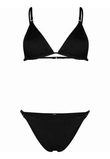 Noire Swimwear Triangel-Bikini - Schwarz