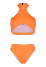 Noire Swimwear 'Bahamas' Bikini mit Cut-Out - Orange