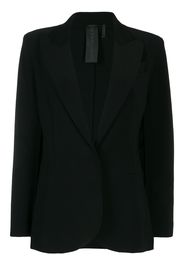 Norma Kamali Schmaler Blazer - Schwarz