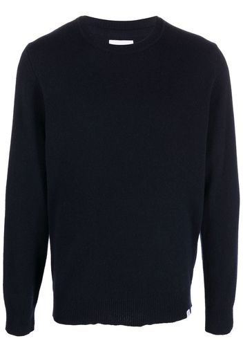 Norse Projects crew-neck long-sleeve jumper - Blau