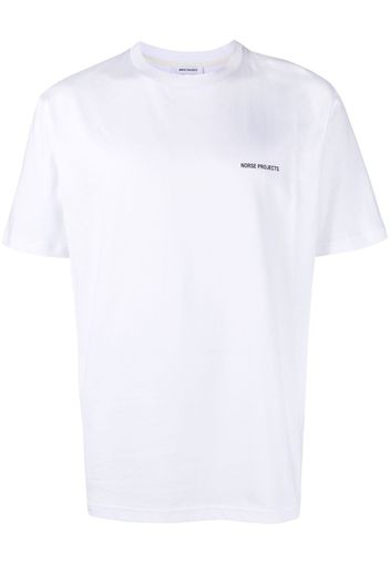 Norse Projects Johannes logo-print T-shirt - Weiß