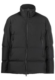 Norse Projects high-neck short down jacket - Schwarz