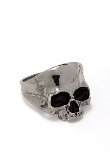 Northskull Ring mit Totenkopf - Silber