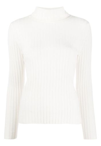 N.Peal Pullover mit Rollkragen - Nude