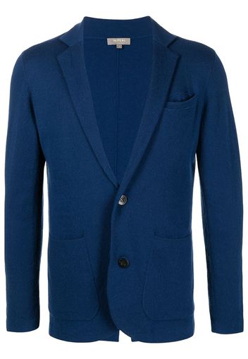 N.Peal Jacke aus Kaschmir - Blau