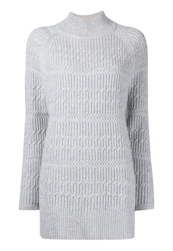 N.Peal Pullover aus Bio-Kaschmir - Grau