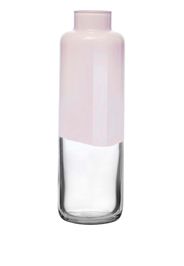 Nude 'Magnolia' Vase - Opal pink top, clear bottom