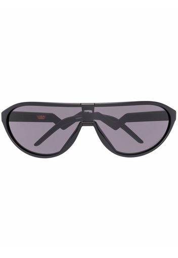 Oakley monofase aviator sunglasses - Schwarz