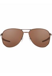 Oakley Contrail aviator-frame sunglasses - Braun